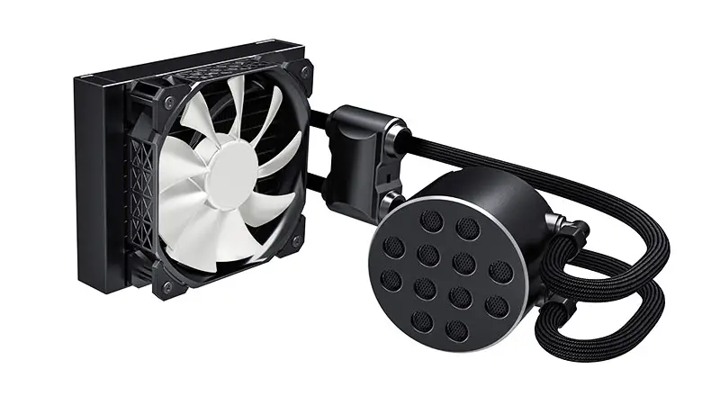 Sama 12cm Aio Cpu Cooler Radiator Copper Display Water Liquid Cooling Pc Cpu Cooler Rgb Glow With Lower Noise Pump