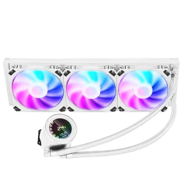Sama 360mm Aio Cpu υγρό ψύξης νερού ψύκτη Kit Pc σύστημα Lcd οθόνη
