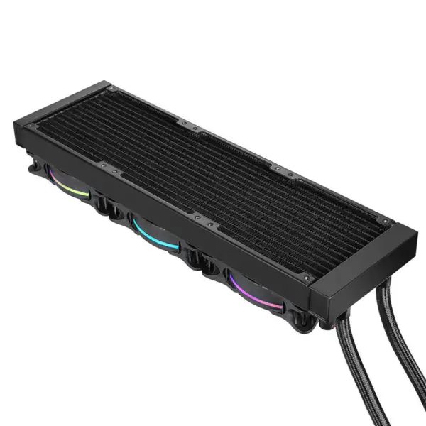 Sama 36cm Aio Cpu Cooler Radiator Copper Water Liquid Cooling Pc Cpu Cooler Rgb Glow