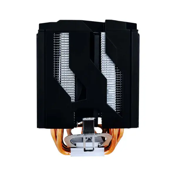 Sama 9cm Dual Tower Air Cooler Customizable Argb Top Cover Cpu Radiator Black/silver Small But Powerful Cpu Air Cooler