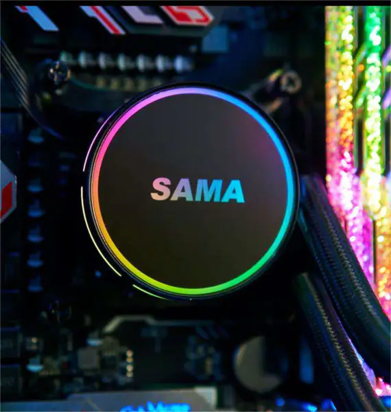 Sama Aio Cpu 360mm Radiator Heatsink Liquid Rgb Cooler Cpu Water Cooling Radiator Pc Gaming
