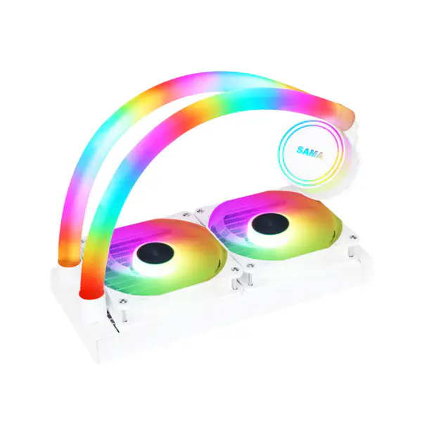 Sama Argb 240mm Computer Cooling Radiator Led Light Liquid Cooler