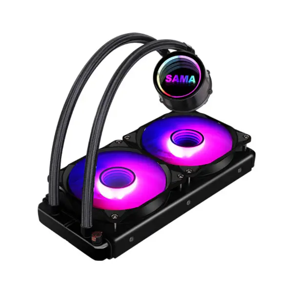 Sama Argb Cpu ψύξης νερού Cpu ψύκτη νερού Pc ψύξης νερού υψηλής ροής αέρα Pi240