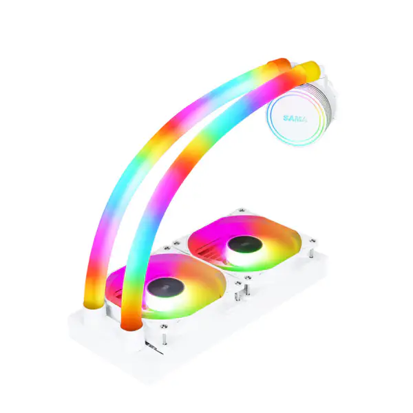 Sama Argb Lighting Tube Motherboard Sync Edition Cpu Liquid Cooler Pc Water Cooler Aio Cooler For Computer Processor
