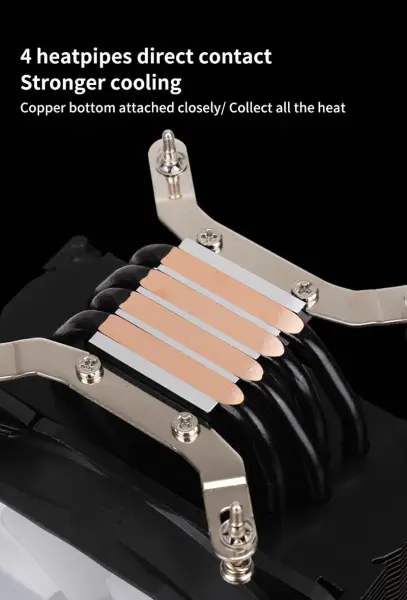 Sama Computer Radiator Cooler Cpu Air Cooler Fan For Gaming Case