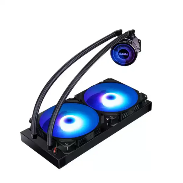 Sama Custom Water Cooling Heatdink Cpu Argb Water Cooling 280 Universal Liquid Cooler