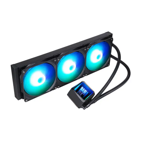 Sama Customizable Logo Water Cooler 45.1cfm-90.3cfm Radiator Heat Dissipation Performance Cpu Cooling Fan