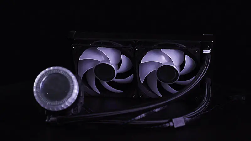Sama 240mm White Radiator Cpu Water Cooler