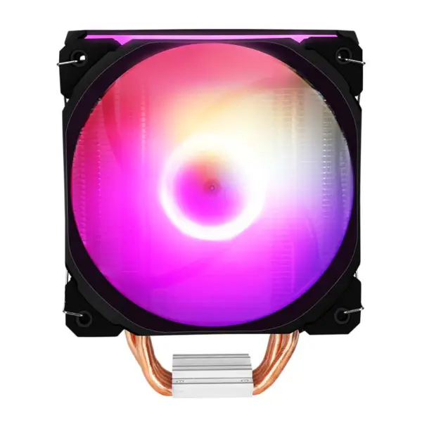 Sama 4heatpipes Rainbow Direct Contact Fan Cpu Cooler For Pc Case
