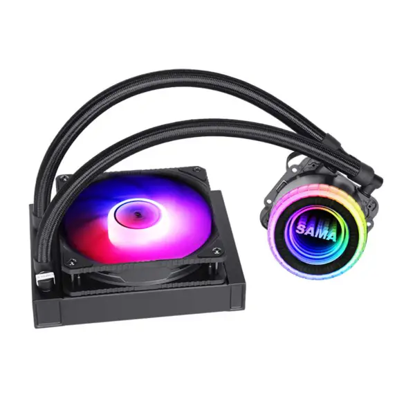 Sama Black 120mm Radiator Pc Cpu Liquid Cooling