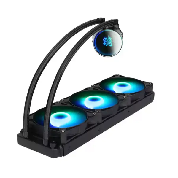 Sama Intel Amd 360 χιλιοστά πολύχρωμο Rgb Led Glow επεξεργαστή χαλκού Pc ψυγείο Pc υγρό Aio Cpu ψύκτη νερού ψύξης Pc