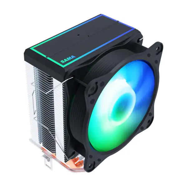Sama 9cm Universal Amd Intel Platform Cooler Processor Cooling Copper Pc Cpu Air Cooling Radiator Cpu Fan Cooler
