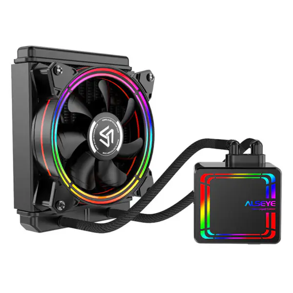 360mm πολύχρωμος ψύκτης Cpu, ανεμιστήρας ανεμιστήρα περίπτωσης υπολογιστών ψύξης νερού Aio