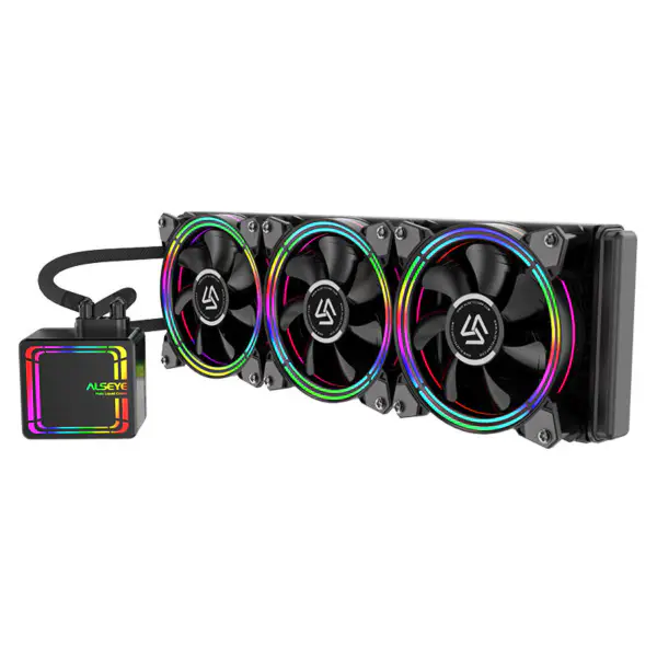 360mm πολύχρωμος ψύκτης Cpu, ανεμιστήρας ανεμιστήρα περίπτωσης υπολογιστών ψύξης νερού Aio