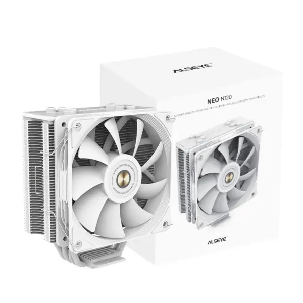 Alseye 12v 120mm Led Rgb Heatsink Cooler Pc Fan για 1700 και Am5