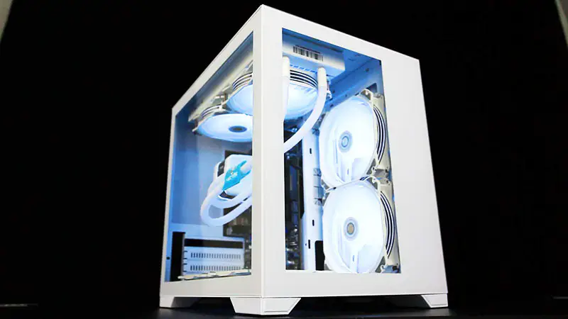 Alseye 360mm Λευκό πλαίσιο Sync Argb Aio Liquid Cooler με οθόνη θερμοκρασίας για την 12η γενιά Cpu