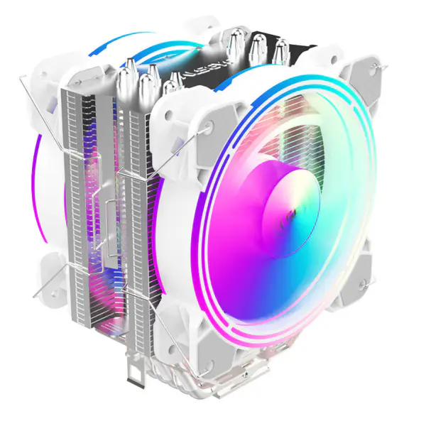 Alseye 6pipes 120mm ψύκτρα διπλού ανεμιστήρα Argb Cpu Fan Cooler