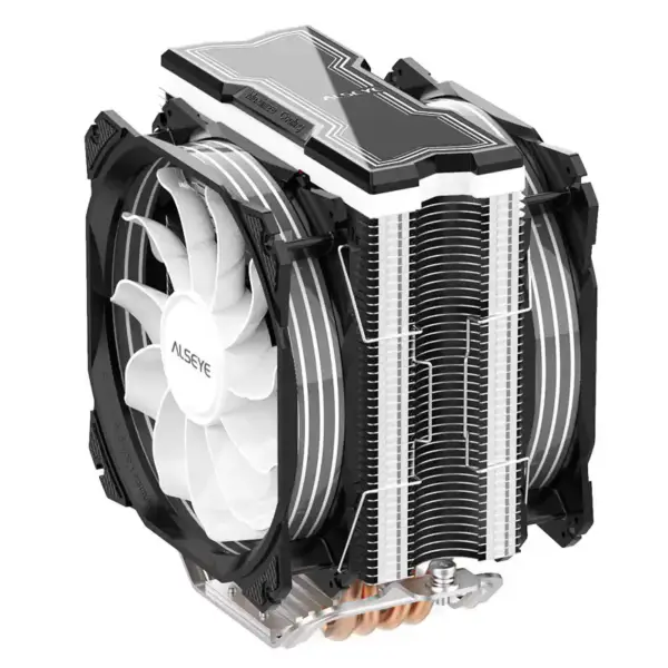Alseye Δημοφιλές M120d μαύρο χρώμα 120mm Cpu ψύκτη Pc Gaming σύστημα ψύξης αέρα