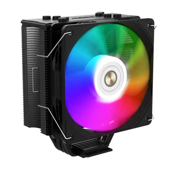 Ψύκτης αέρα Cpu με 4 χαλκού άμεσους σωλήνες θερμότητας επαφής για Lga1700 και Am5