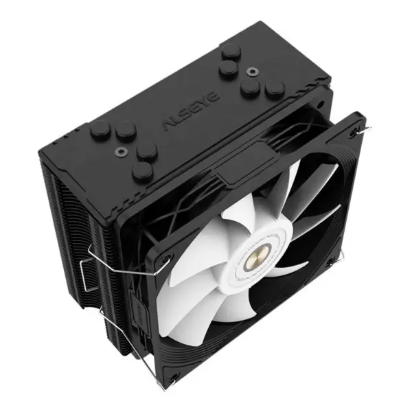 Ψύκτης αέρα Cpu με 4 χαλκού άμεσους σωλήνες θερμότητας επαφής για Lga1700 και Am5