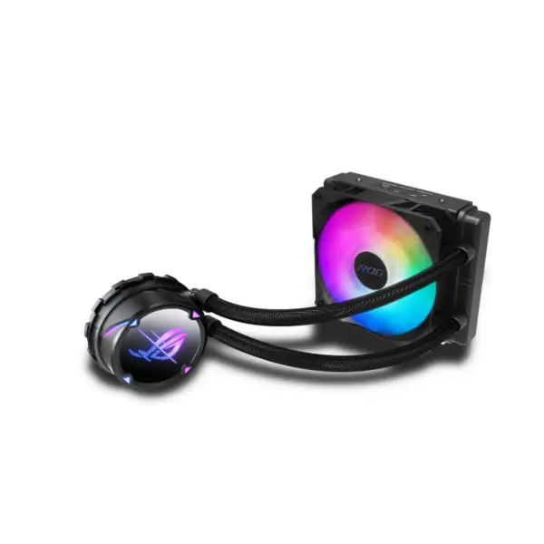 AsUs Rog Strix Lc Ii 120 Argb Ενσωματωμένο ψυγείο ψύξης νερού Cpu Asetek Ψύξη επεξεργαστή Asetek