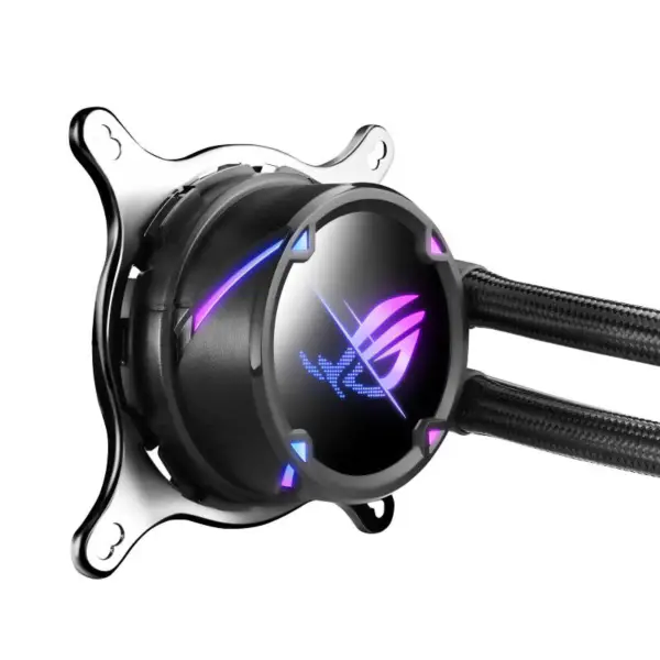 AsUs Rog Strix Lc Ii 120 Argb Ενσωματωμένο ψυγείο ψύξης νερού Cpu Asetek Ψύξη επεξεργαστή Asetek