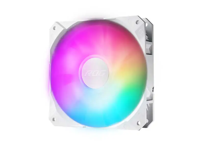 AsUs Rog Strix Lc Ii 240 Argb White Edition 2fans Ενσωματωμένο υδρόψυκτο ψυγείο Cpu Cooling Fan