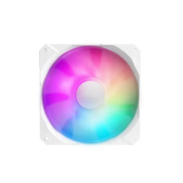 AsUs Rog Strix Lc Ii 240 Argb White Edition 2fans Ενσωματωμένο υδρόψυκτο ψυγείο Cpu Cooling Fan