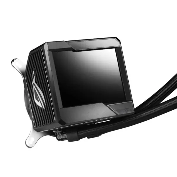 AsUs Rog Ryujin Ii 240 2fans Ενσωματωμένο ψυγείο ψύξης νερού 12th Gen Cpu Asetek 7th Gen 3.5in Lcd Cpu Cooling