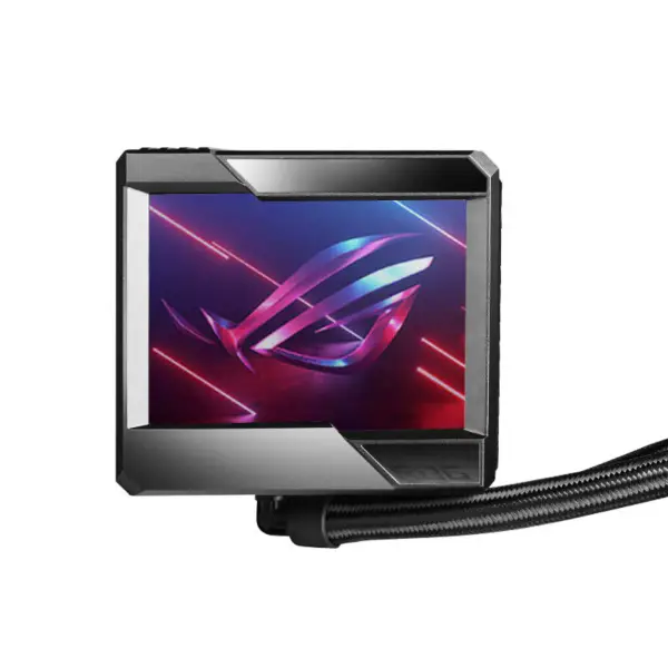 AsUs Rog Ryujin Ii 240 2fans Ενσωματωμένο ψυγείο ψύξης νερού 12th Gen Cpu Asetek 7th Gen 3.5in Lcd Cpu Cooling
