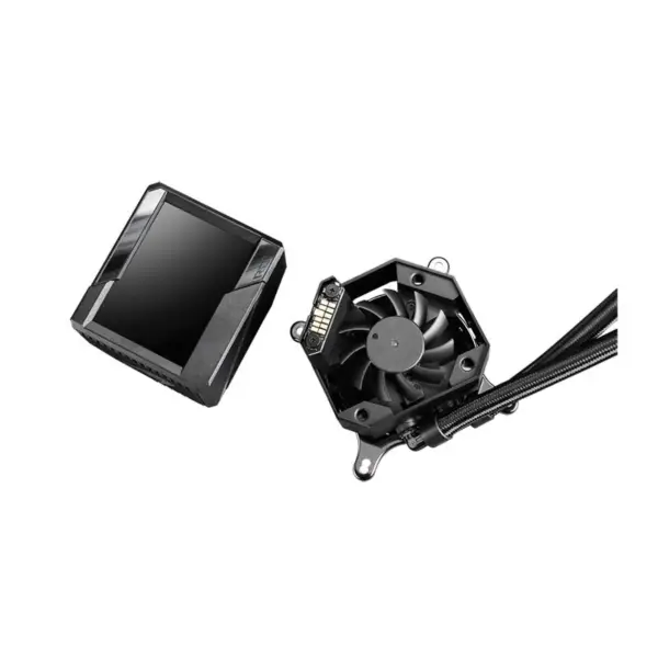 AsUs Rog Ryujin Ii 360 3fans Ενσωματωμένο ψυγείο ψύξης νερού 12ης γενιάς Cpu Asetek 7ης γενιάς 3,5-ιντσών οθόνη LCD Rgb