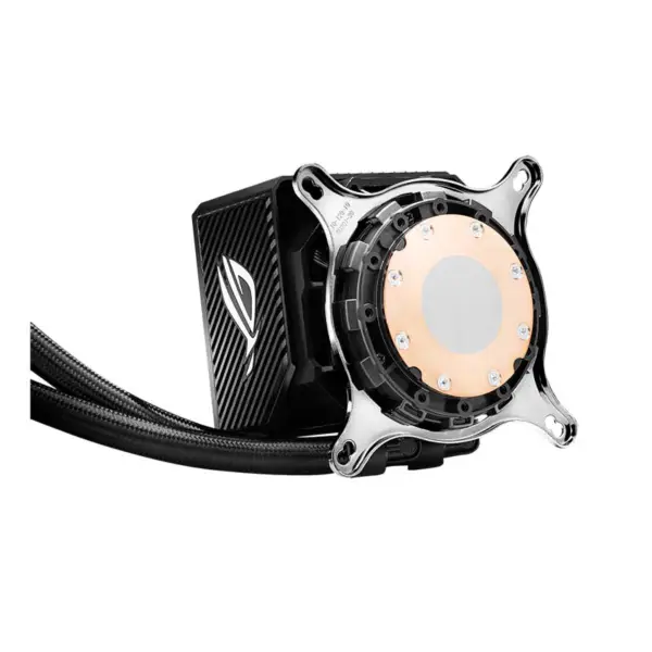 AsUs Rog Ryujin Ii 360 3fans Ενσωματωμένο ψυγείο ψύξης νερού 12ης γενιάς Cpu Asetek 7ης γενιάς 3,5-ιντσών οθόνη LCD Rgb