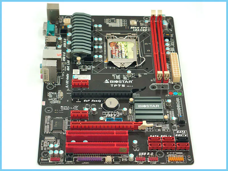 Μητρική πλακέτα Biostar TP75 1155 USB3 overclocking