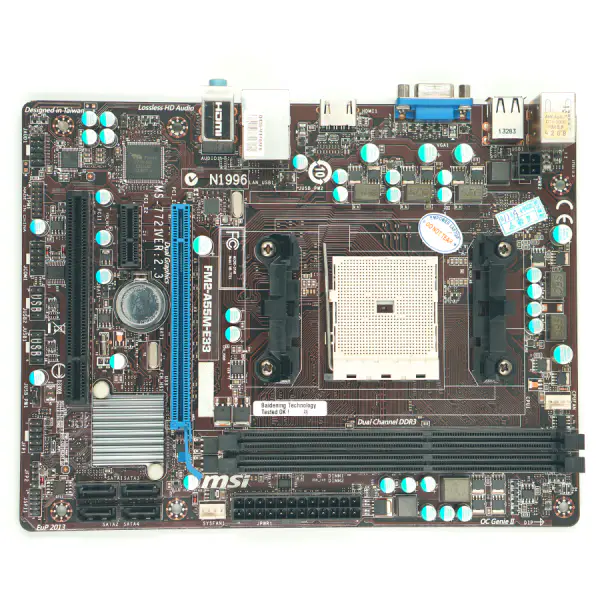 MSI FM2-A55M-E33 μητρική πλακέτα FM2 Solid-state integrated