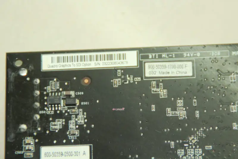 QUADRO Graphics TO SDI Option Sync card for fx5800 fx4800