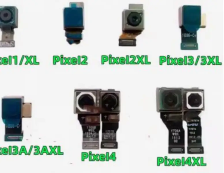 Μπροστινές και οπίσθιες κάμερες για το Google pixel 3 /3xl/4a/4/4xl/5/5a/6/6a/3a/2/2xl