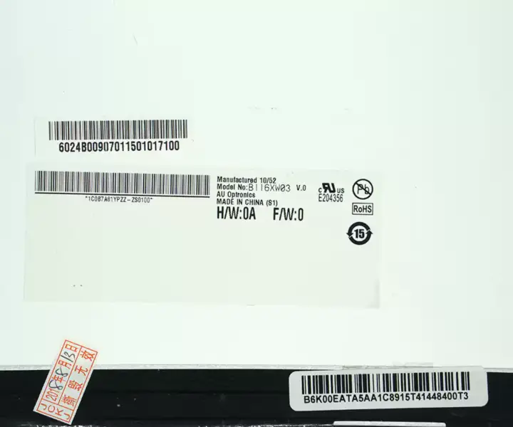 Οθόνη LCD 11,6 ιντσών για την οθόνη LCD Asus 1225b N116BGE-L41 B116XW03 V.0