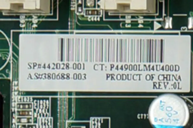 Μητρική πλακέτα HP 442028-001 380688-003